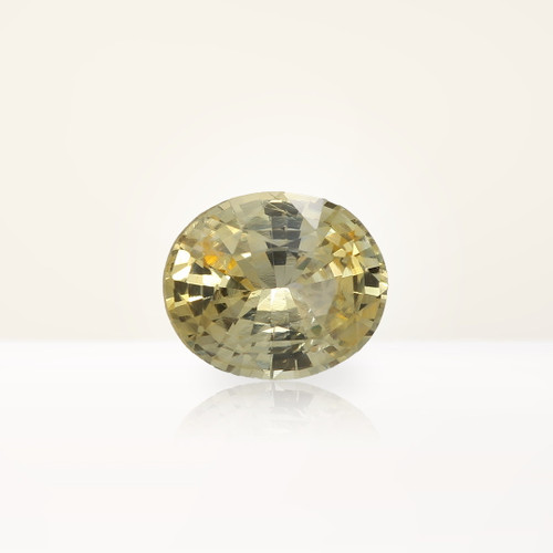 2.11 ct Oval Yellow Sapphire - Nolan and Vada
