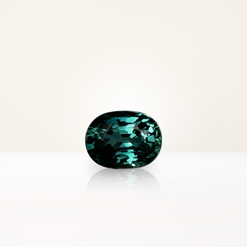 1.04 ct Oval Australian Parti Teal Sapphire - Nolan and Vada