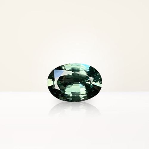 1.15 ct Oval Teal Sapphire - Nolan and Vada