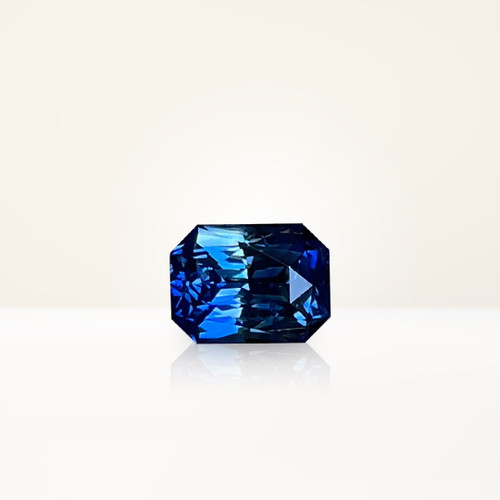 1.17 ct Radiant Blue Sapphire - Nolan and Vada