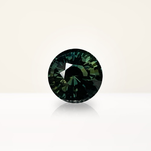 2.54 ct Round Teal Sapphire - Nolan and Vada