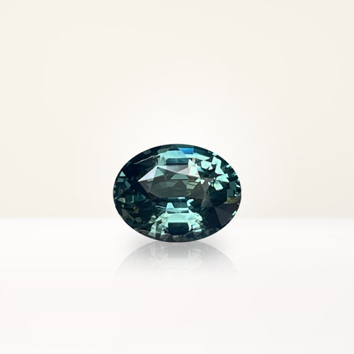 1.52 ct Oval Teal Sapphire - Nolan and Vada