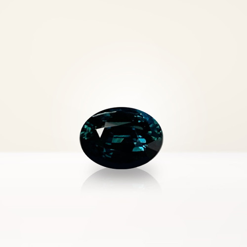 1.51 ct Oval Teal Sapphire - Nolan and Vada