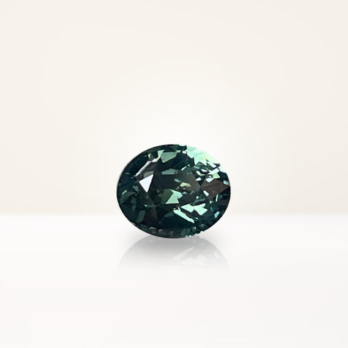 1.52 ct Oval Teal Sapphire - Nolan and Vada