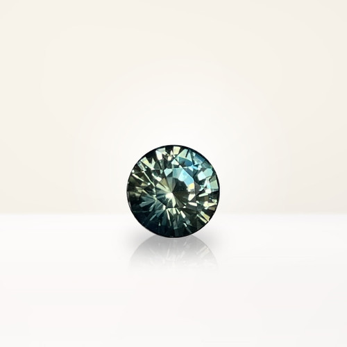 1.05 ct Round Teal Sapphire - Nolan and Vada