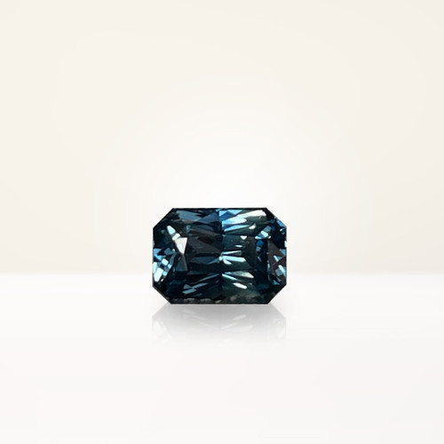 1.05 ct Radiant Teal Sapphire - Nolan and Vada