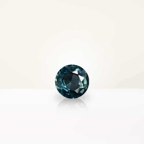 0.52 ct Round Teal Sapphire - Nolan and Vada