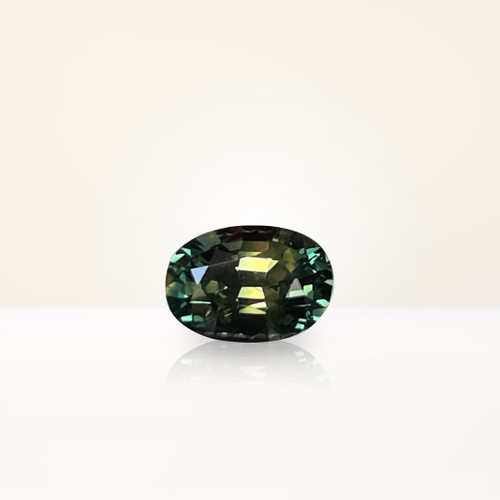 1.09 ct Oval Australian Parti Teal Sapphire - Nolan and Vada