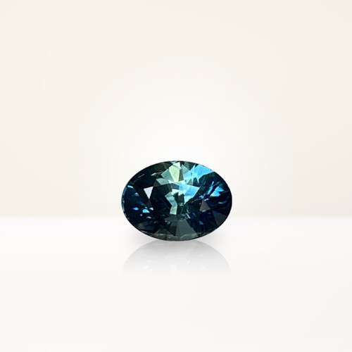 1.10 ct Oval Teal Sapphire - Nolan and Vada 1.10 ct Oval Teal Sapphire - Nolan and Vada