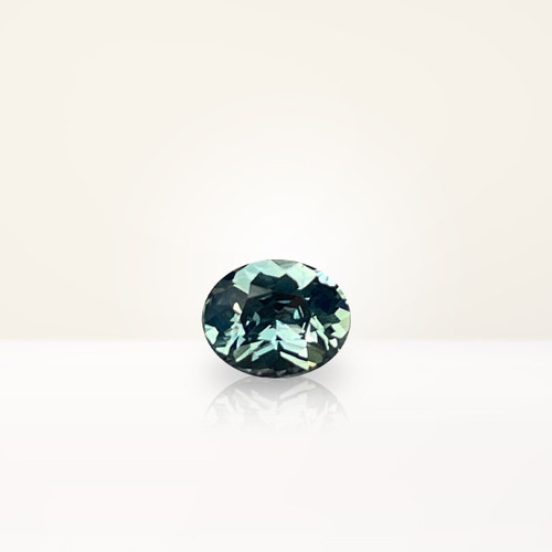 0.61 ct Oval Teal Sapphire - Nolan and Vada 0.61 ct Oval Teal Sapphire - Nolan and Vada