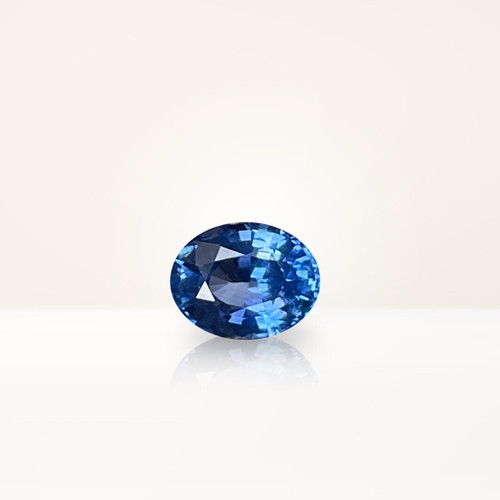 0.85 ct Oval Blue Sapphire - Nolan and Vada