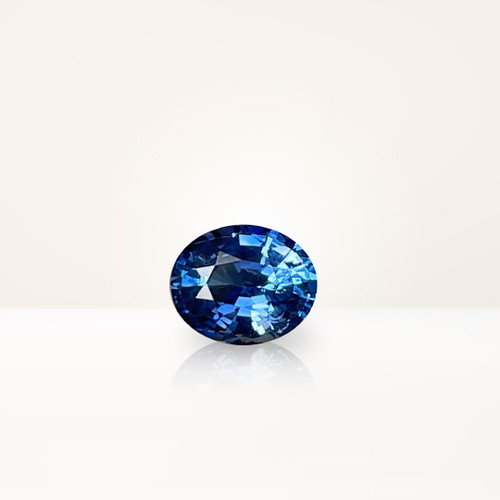 0.85 ct Oval Blue Sapphire - Nolan and Vada