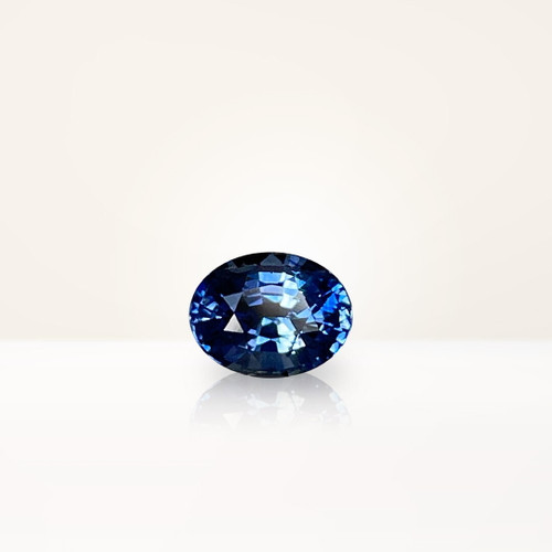 0.88 ct Oval Blue Sapphire - Nolan and Vada