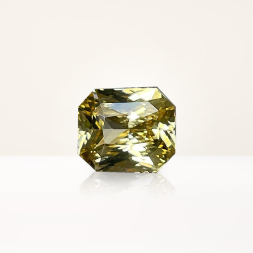 3.04 ct Radiant Yellow Sapphire - Nolan and Vada