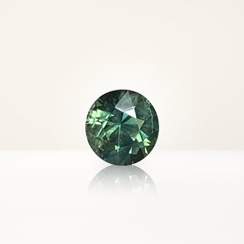 1.39 ct Round Teal Sapphire - Nolan and Vada