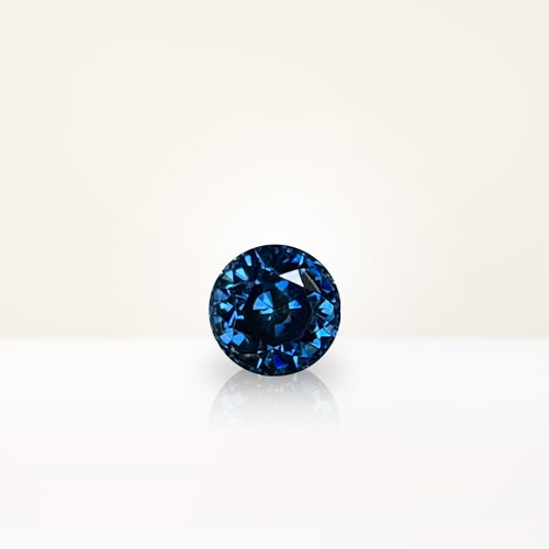 0.83 ct Round Blue Sapphire - Nolan and Vada
