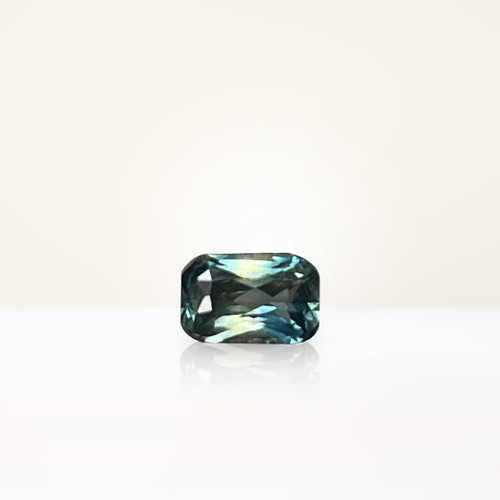 0.62 ct Radiant Teal Sapphire - Nolan and Vada