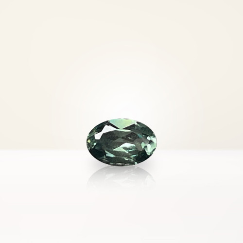 0.54 ct Oval Teal Sapphire - Nolan and Vada