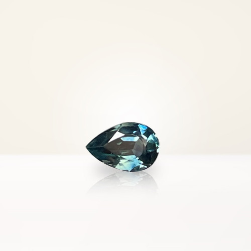0.50 ct Pear Teal Sapphire - Nolan and Vada