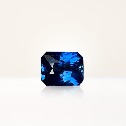 1.78 ct Radiant Blue Sapphire - Nolan and Vada