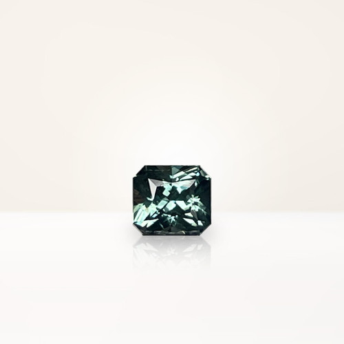0.61 ct Radiant Teal Sapphire - Nolan and Vada