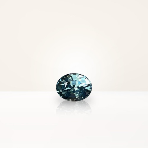 0.52 ct Oval Teal Sapphire - Nolan and Vada