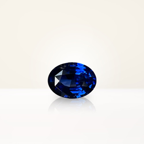 0.98 ct Oval Blue Sapphire - Nolan and Vada