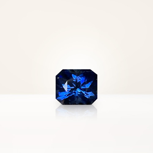0.85 ct Radiant Blue Sapphire - Nolan and Vada