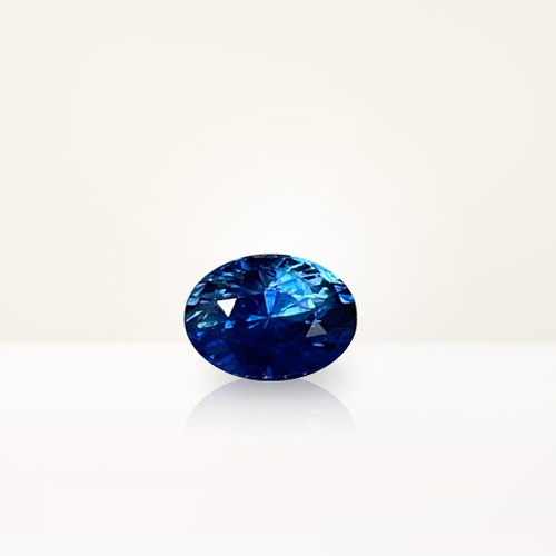 0.90 ct Oval Blue Sapphire - Nolan and Vada