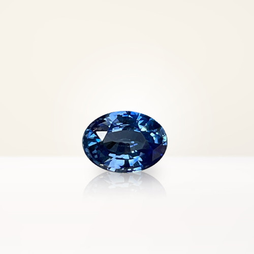 1.02 ct Oval Blue Sapphire - Nolan and Vada