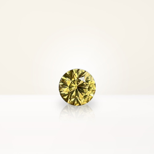 0.61 ct Round Yellow Sapphire - Nolan and Vada