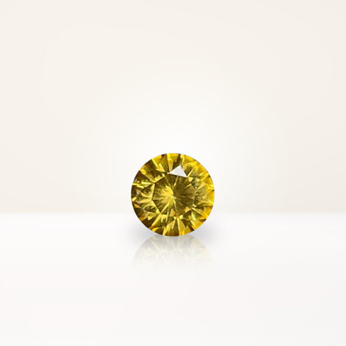 0.61 ct Round Yellow Sapphire - Nolan and Vada
