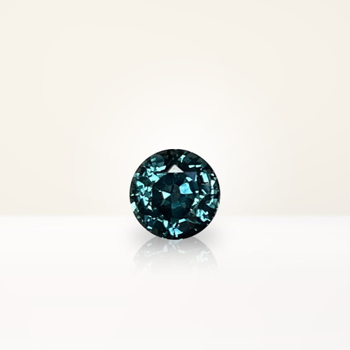 1.04 ct Round Montana Teal Sapphire - Nolan and Vada