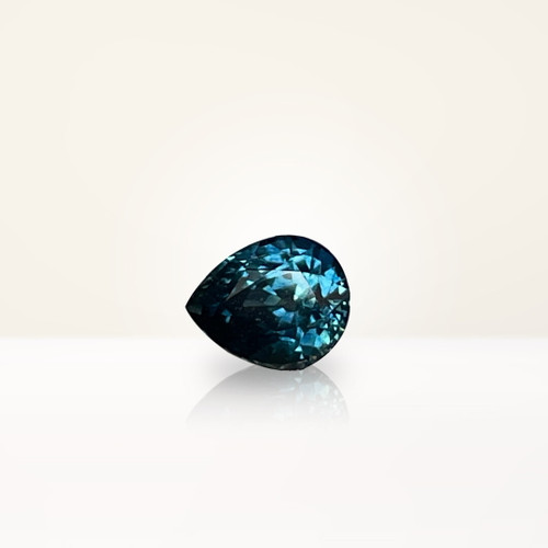0.98 ct Pear Montana Teal Sapphire - Nolan and Vada