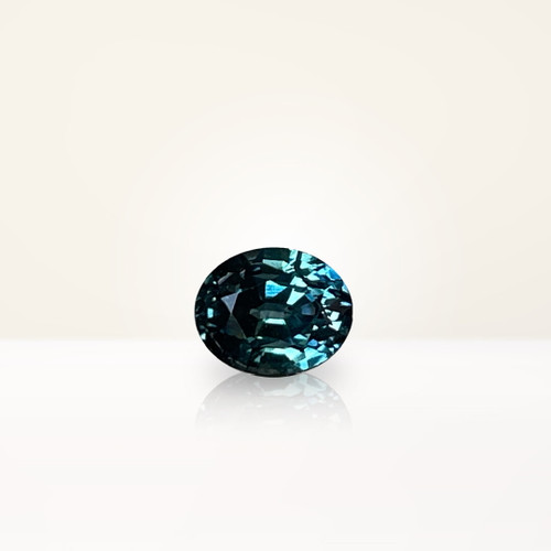 0.97 ct Oval Montana Teal Sapphire - Nolan and Vada