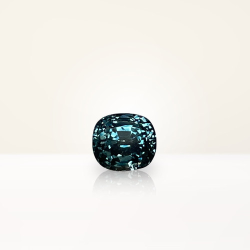 1.06 ct Cushion Montana Teal Sapphire - Nolan and Vada