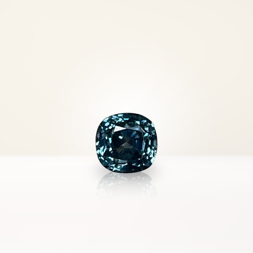 1.00 ct Cushion Montana Teal Sapphire - Nolan and Vada