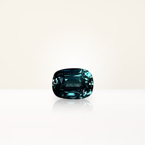 1.08 ct Cushion Montana Teal Sapphire - Nolan and Vada