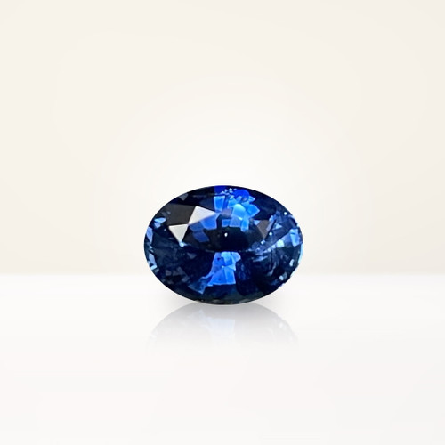 1.25 ct Oval Blue Sapphire - Nolan and Vada