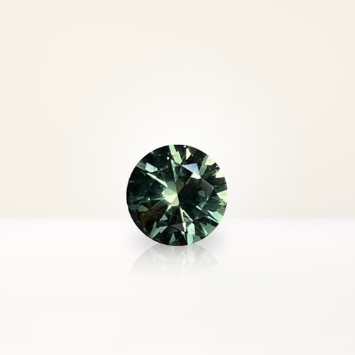 0.90 ct Round Teal Sapphire - Nolan and Vada