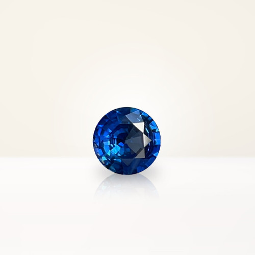 0.74 ct Round Blue Sapphire - Nolan and Vada