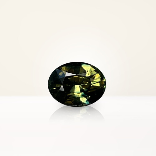 1.69 ct Oval Green Sapphire - Nolan and Vada