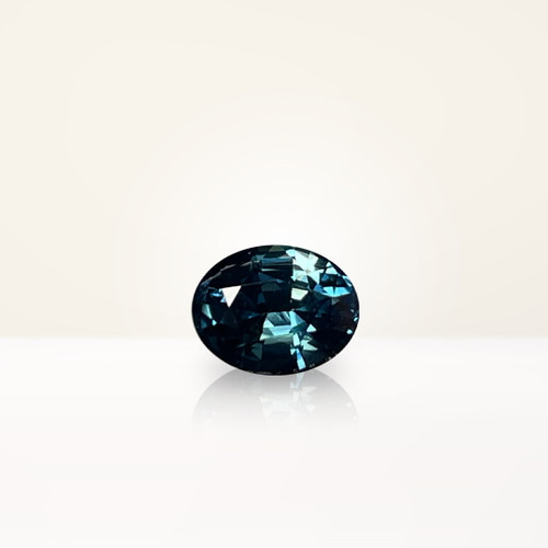1.04 ct Oval Teal Sapphire - Nolan and Vada