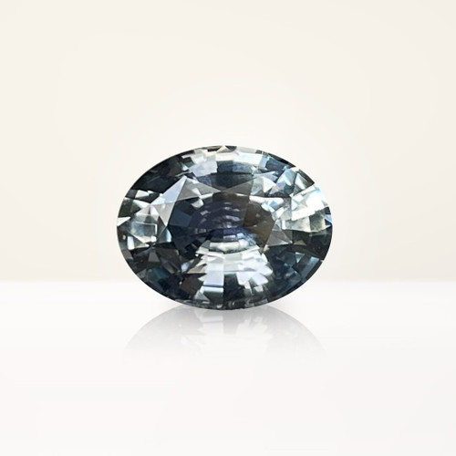 2.55 ct Oval Blue Sapphire - Nolan and Vada