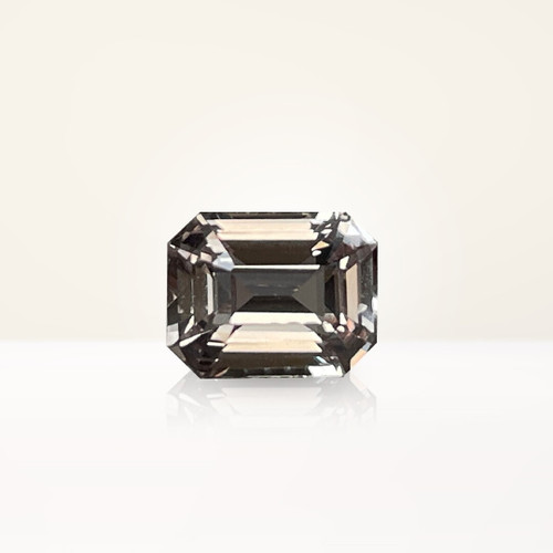 2.04 ct Emerald Cut Peach Sapphire - Nolan and Vada