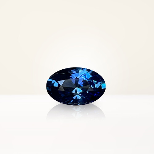 1.38 ct Oval Blue Sapphire - Nolan and Vada