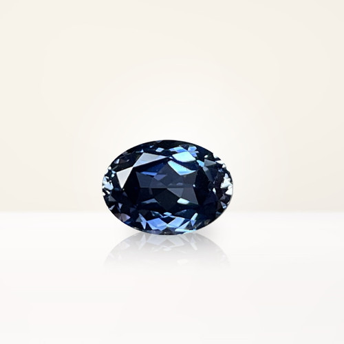 1.79 ct Oval Blue Lab Sapphire - Nolan and Vada