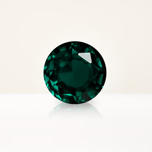 1.54 ct Round Green Lab Emerald - Nolan and Vada