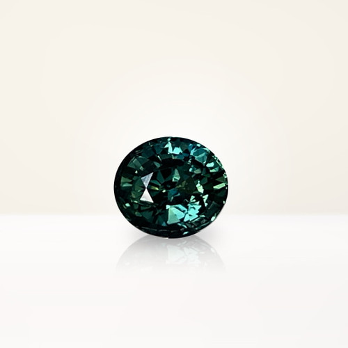 1.52 ct Oval Teal Sapphire - Nolan and Vada