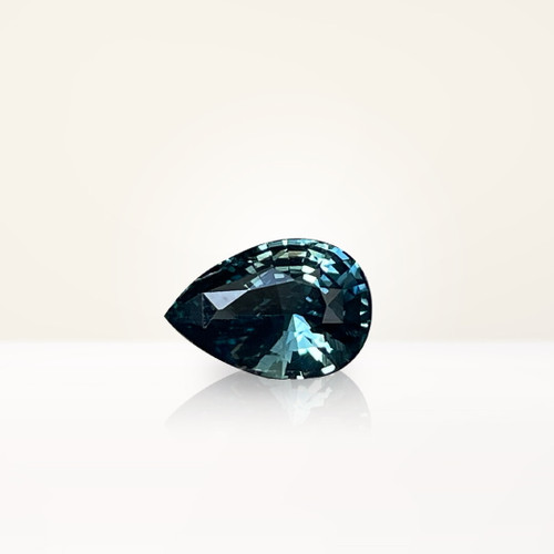 1.12 ct Pear Teal Sapphire - Nolan and Vada